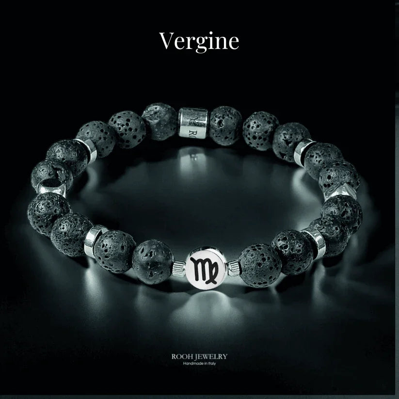 Vergine – Bracciale Zodiacale con Bigliettino del Segno - Rooh Jewelry