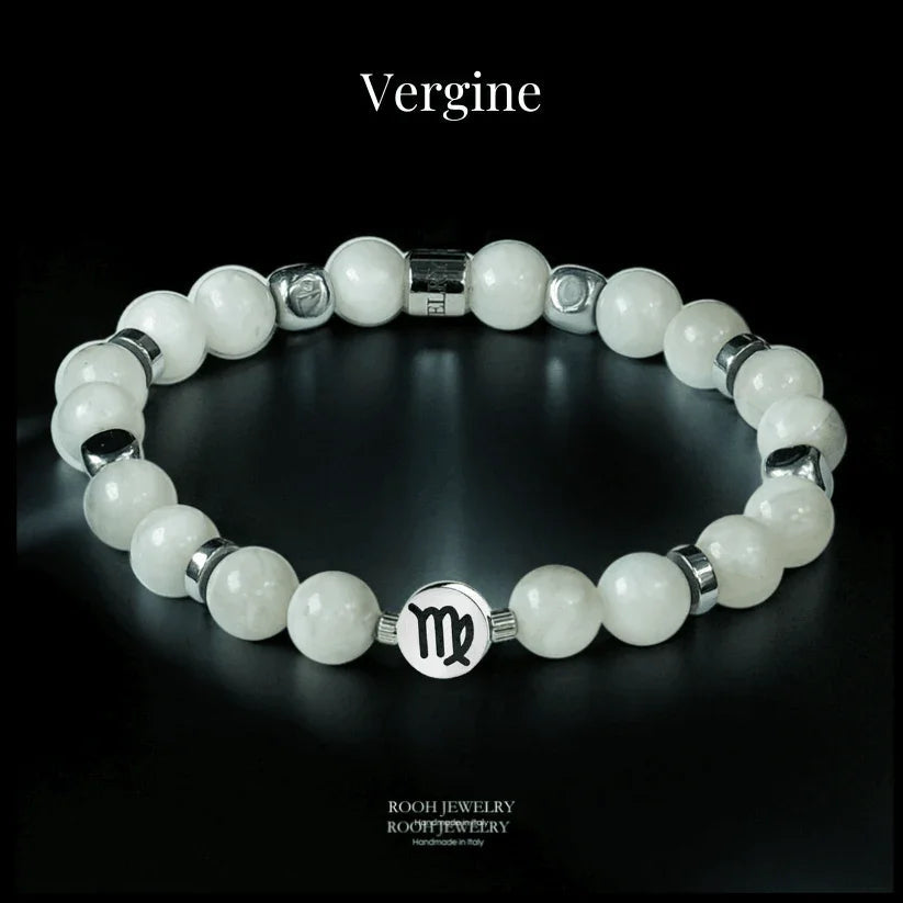 Vergine – Bracciale Zodiacale con Bigliettino del Segno - Rooh Jewelry